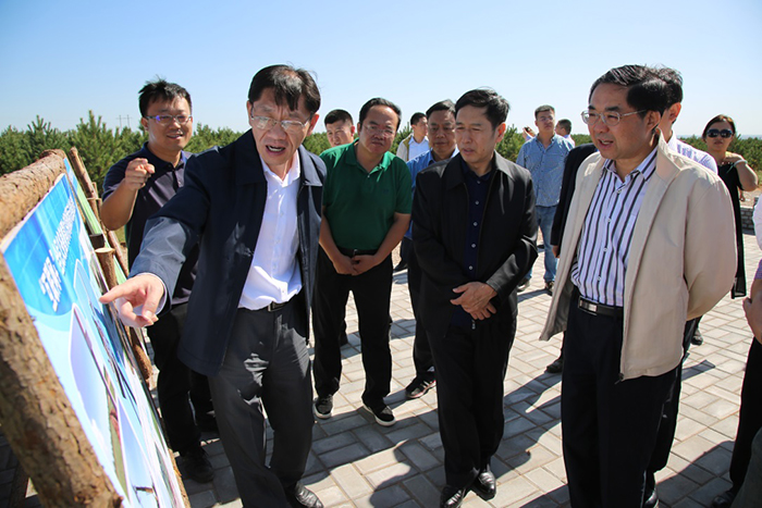 国家林业局领导检查指导互联网+全民义务植