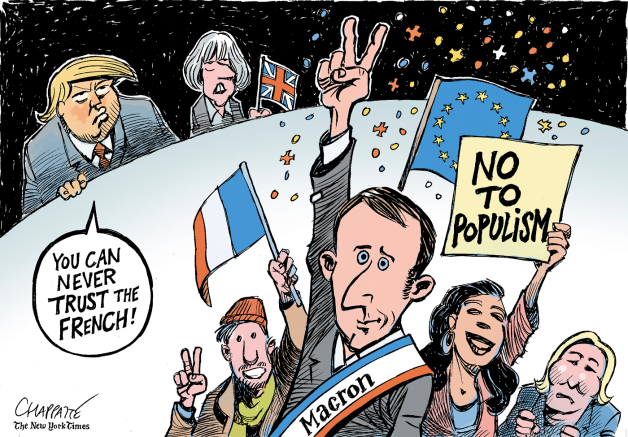 美国《纽约时报》怒怼马克龙:华而不实的精英