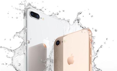 iPhone 8及iPhone 8 Plus。图片来源:苹果官网截图