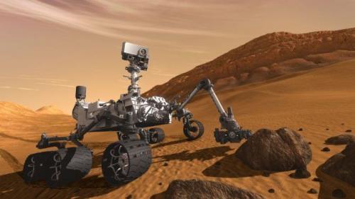 火星探测车“好奇号”。（图片来源：NASA）