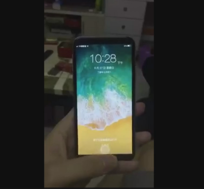 iPhone 8开机界面曝光:这种操作你满意吗?|iPh