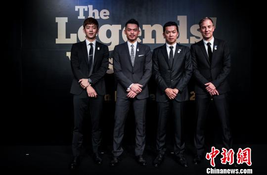 羽坛四大天王共聚日本 林丹联手李宗伟出战双