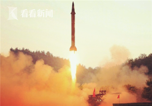 朝鲜今晨再次发射导弹 面对制裁朝鲜超强硬回
