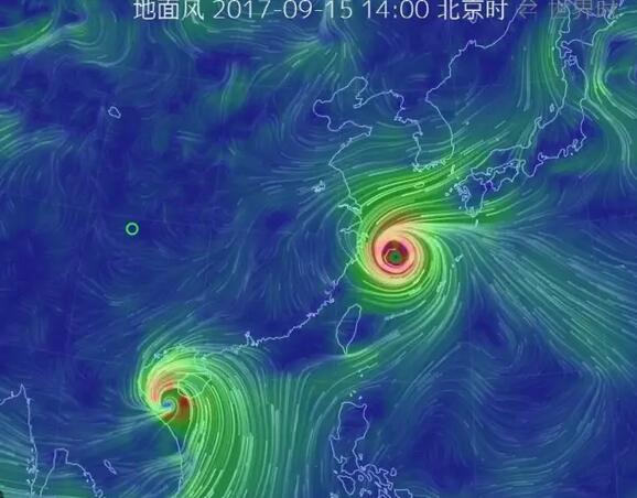 最强台风神秘漂移,一个去了日本,一个去了越南