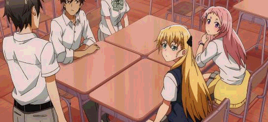 七月新番gif:打开新世界大门的少年 已经无法回头