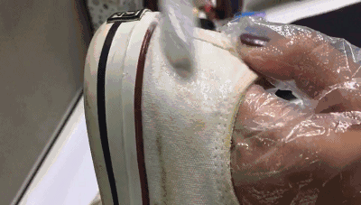 (洗刷刷洗刷刷~) 鞋面