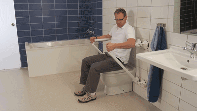 这两个12cm的吸盘真能帮助行动障碍者上厕所吗?