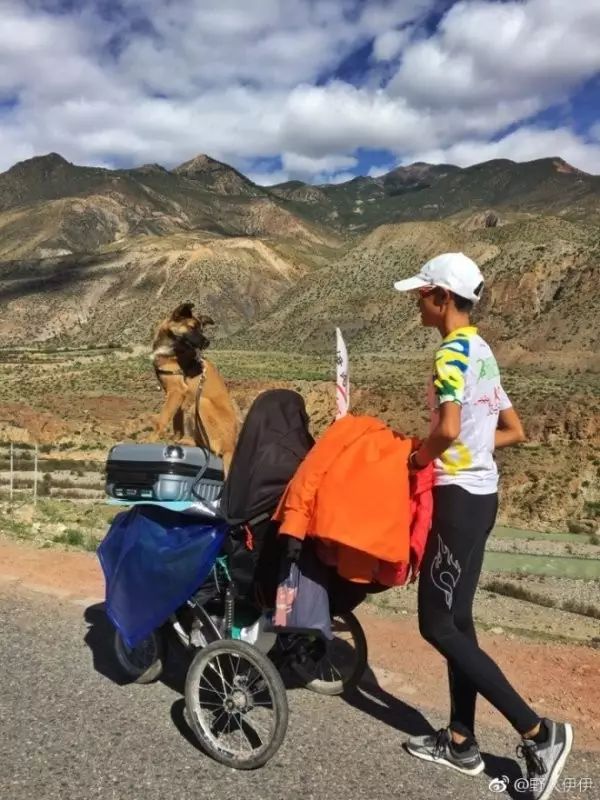 150天4700公里 90后情侣带着一只狗从西湖跑