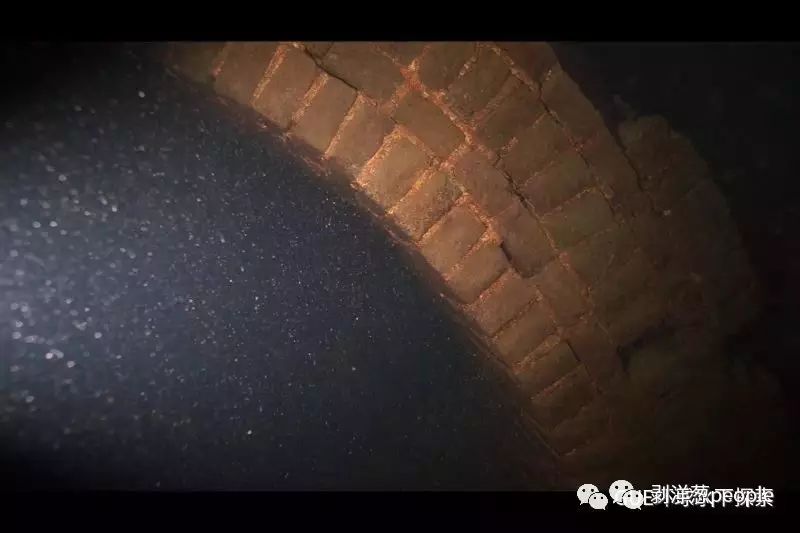 GUE拍摄的水下长城照片。受访者供图