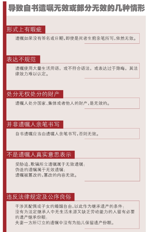 白纸黑字惹来继承纠纷 老人意愿咋写才好|遗嘱