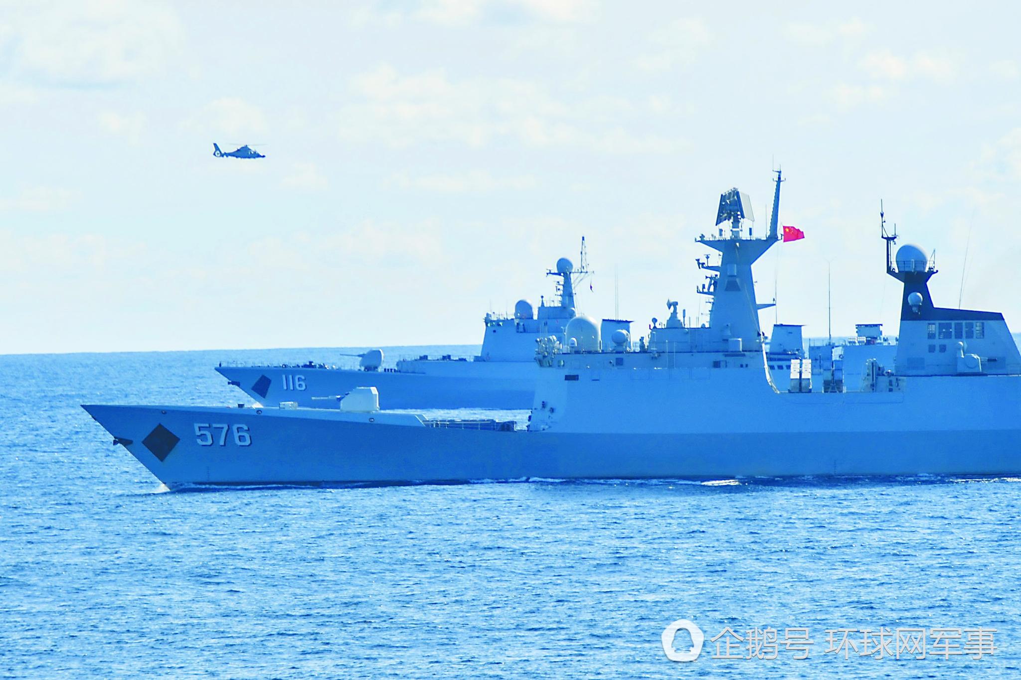 中俄海军在鄂霍次克海军演:这一项目是最大亮