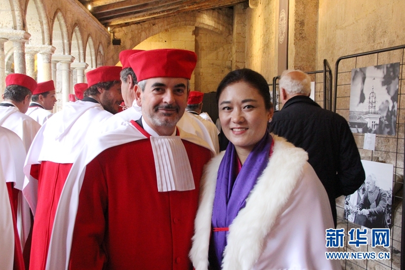 国球遇上美酒--乒乓球前国手刘伟被授予法国