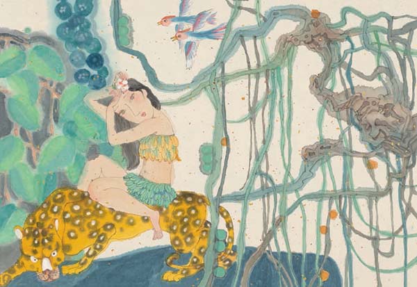 《中华创世神话》绘本获美术图书金奖:传达的