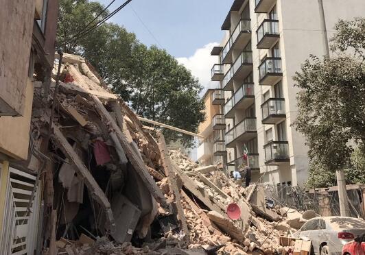墨西哥大地震已致248人罹难 超一半系于首都遇