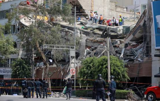 墨西哥大地震纪念日发生7.1级地震 至少119人