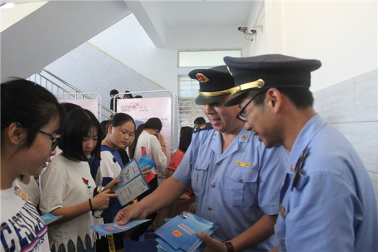 反传销宣传进校园|莆田|姚伟强|涵江区