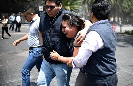 墨西哥发生7.1级地震|墨西哥|地震|墨西哥城