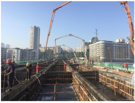 潼南:涪江大桥改造工程施工进展顺利|涪江大桥