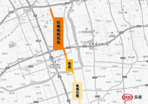 上海虹梅高架月底通车 奉贤10分钟直通中环利好50万人