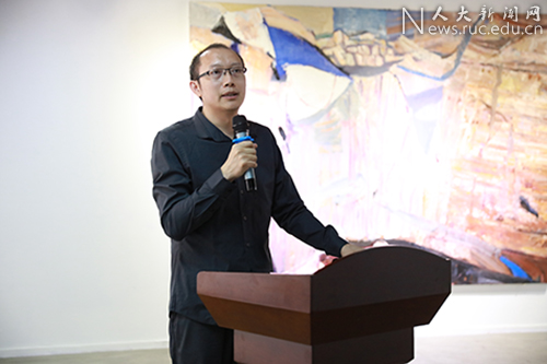 金色芳华·中国人民大学80周年校庆美展开幕