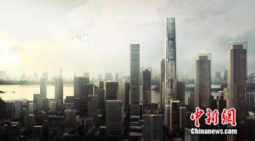 绿地南京超高层综合体项目开工 拟建全球领先