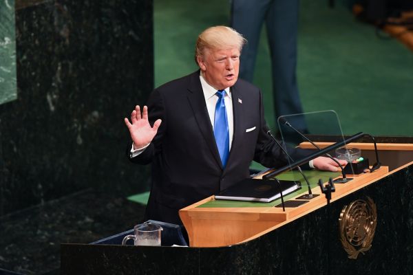 外媒:特朗普联合国大会首秀反响两极|特朗普