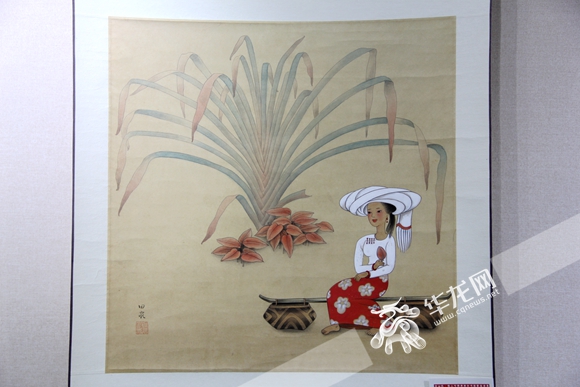 南岸涂山候人兮猗女书画家邀请展今日开幕|涂