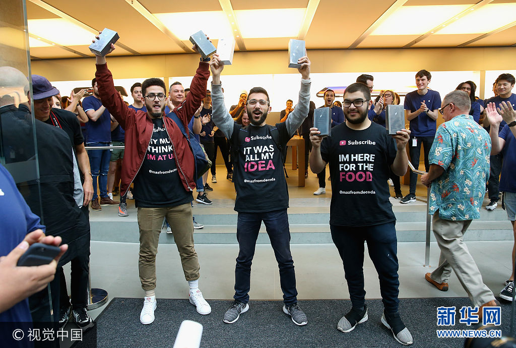 澳大利亚:iphone8发售 疯狂果粉彻夜排队11天(组图)|iphone|果粉|澳大利亚_新浪财经_新浪网