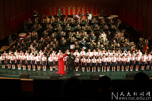 中国人民大学举办中国人民解放军军乐团专场音