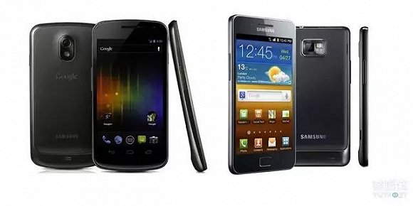 Nexus Galaxy 与 Galaxy S2 对比