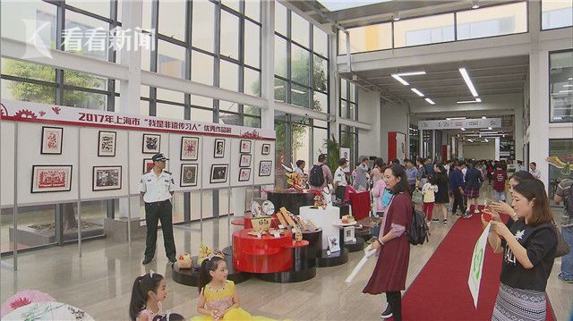 传承中华文化感受非遗魅力 上海学生优秀文化