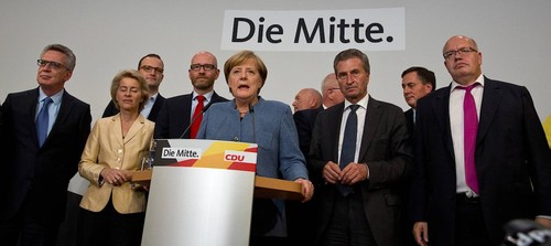 德国大选:默克尔赢得咋那么苦|默克尔|舒尔茨