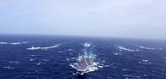 分享 | 辽宁舰5岁啦!生日快乐!|海军|航母|南海