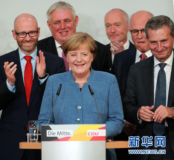 德极右翼政党成大选黑马 这个对默克尔带来