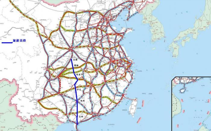 贯通南北的旅游高铁来了 看经过你的家乡没|高