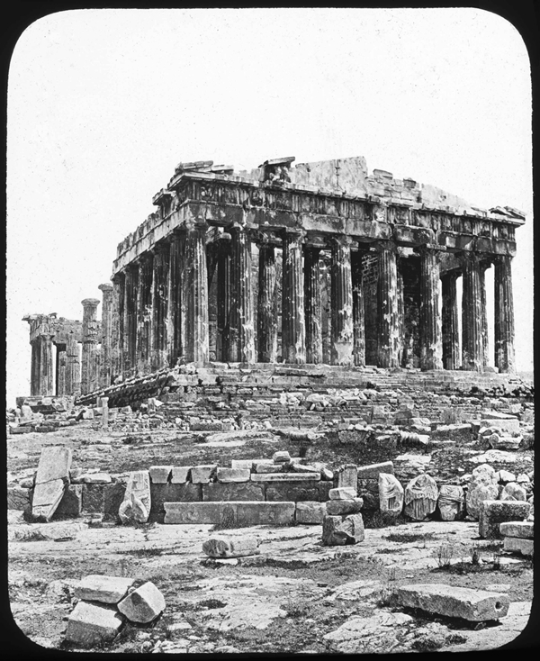 照片里100年前的帕特农神庙,带你进入历史现场的“盗梦空间”