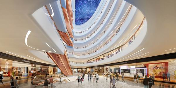 携手老佛爷陆家嘴集团上海首个大型购物中心