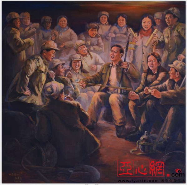 喜迎十九大弘扬军垦情主题油画展在乌鲁木齐开幕