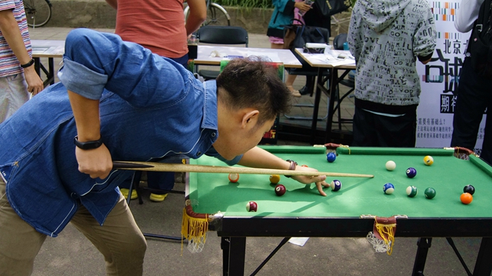 百团大战--北大社团迎新文化节举行(组图)|协