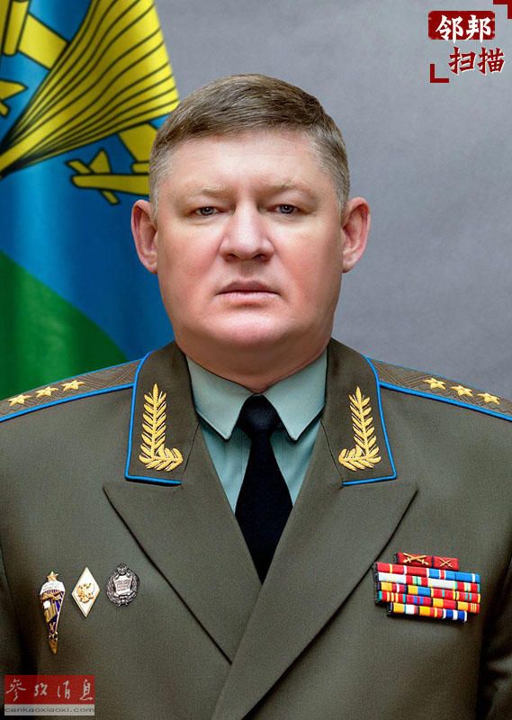 资料图片：俄空降兵司令谢尔久科夫。