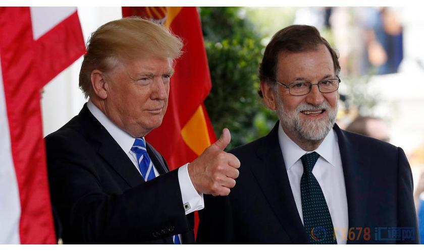 加泰罗尼亚公投危机降临!西班牙首相向特朗普