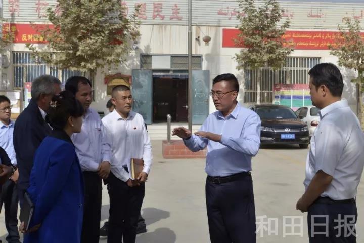 牛学兴到和田市墨玉县调研最关心这些工作