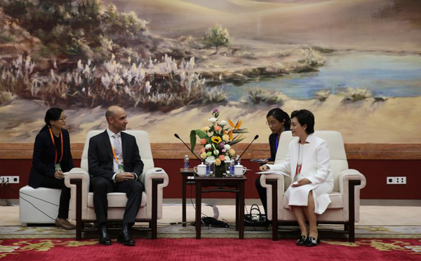 陶凯元会见律商联讯大中华