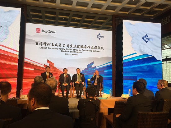 百济神州与新基战略合作 创国内药企单品种权