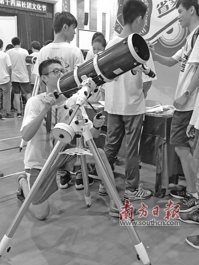 学好也要玩好|社团|天文社|朱伯东