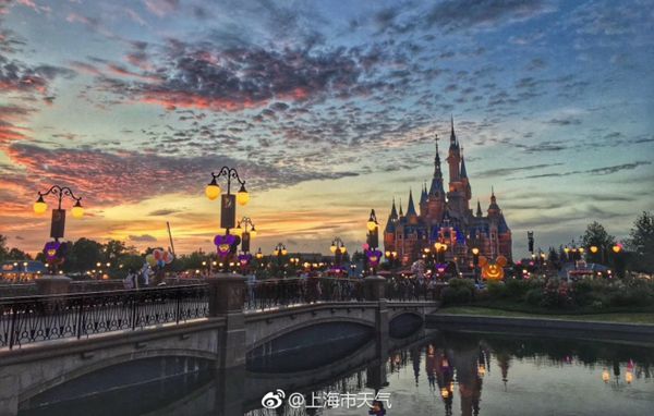 今天上海现近期最美蓝天 国庆假期多阴雨|上海