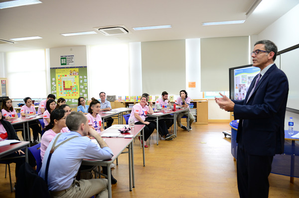 宋庆龄学校国际教师工作坊:对资优生需呵护他