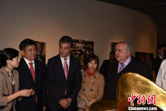 巴西文化部部长萨·莱唐,巴拉那州州长贝托·里沙,库里蒂巴市市长