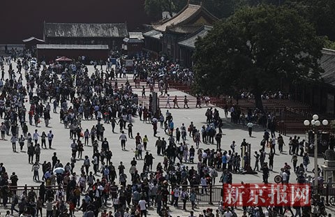 故宫每日8万张门票全部网售 明日余票不足2.5