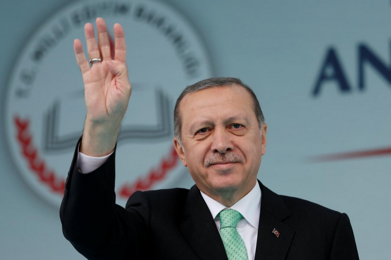 土耳其总统埃尔多安。（路透社）